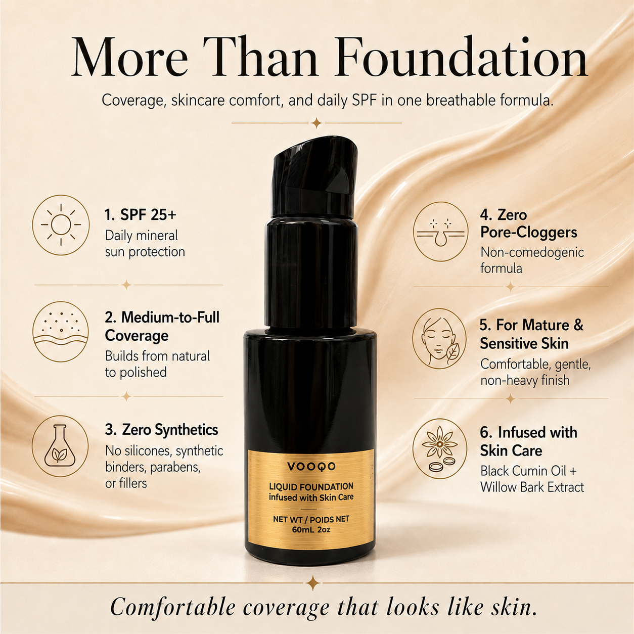 Liquid Foundation SPF 25+