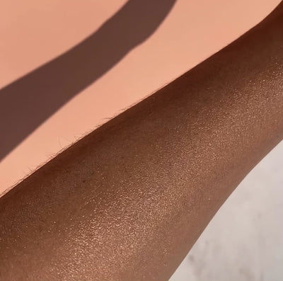 vooqo body oil with gold shimmer video